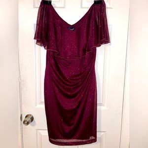 Ruby Red Sparkling Dress
